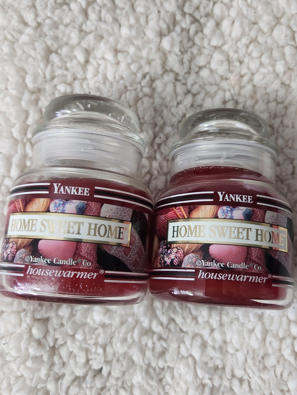 Yankee Candle Home Sweet Home Duo - Red Jar Candles